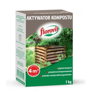 Aktywator kompostu - przyśpiesza i użyźnia - Florovit - 1 kg