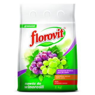 Nawóz do winorośli - duże i smaczne owoce - Florovit - 1 kg