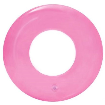 Koło plażowe dmuchane - różowy - 51 cm