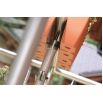 Skrzynka balkonowa do montowania na balustradach Crown - terakota - 58 cm
