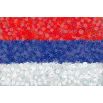 Serbska flaga - zestaw 3 odmian nasion kwiatów
