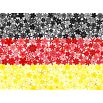 Niemiecka flaga - zestaw 3 odmian nasion kwiatów