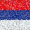 Serbska flaga - zestaw 3 odmian nasion kwiatów