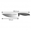 Nóż kuchenny - PRECIOSO - 18 cm