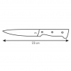 Nóż do wycinania kieszonek w mięsie - HOME PROFI - 13 cm