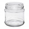 Słoiki zakręcane szklane, słoje - fi 66 - 200 ml z białymi zakrętkami - 48 szt.