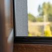 Moskitiera czarna - siatka na okno przeciw owadom - 1,3 x 1,5 m