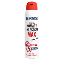 Spray na komary i kleszcze MAX - BROS - 90 ml