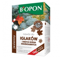 Nawóz jesienny do iglaków - Biopon - 1 kg