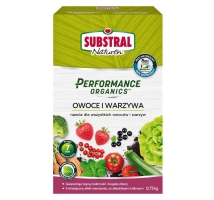 Nawóz do owoców i warzyw - Performance Organics - 100% Naturalny - Substral - 0,75 kg