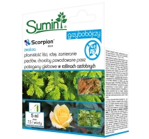 Scorpion 325 SC - na alternariozę, plamistość liści, rdzę i mączniaka - Sumin - 5 ml