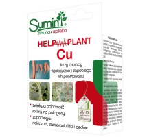 Help Plant Cu - na odporność rośliny na patogeny, nekrozę liści i pędów - Sumin - 20 ml