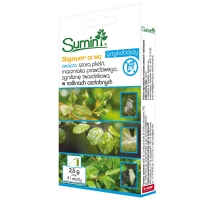 Signum 33 WG - na szarą pleśń, mączniaki prawdziwe, zgniliznę twardzikową - rośliny ozdobne - Sumin - 2,5 g