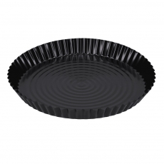 Forma do pieczenia pizzy z warstwą nieprzywierającą - czarna - śr. 27,5 cm