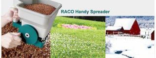 Siewnik ogrodowy ręczny - do nasion i nawozów - RACO