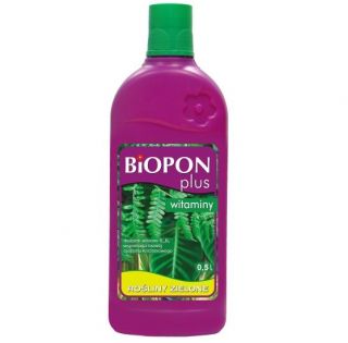 Nawóz z witaminami do roślin zielonych - Biopon - 500 ml