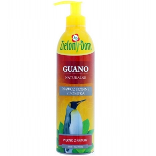 Nawóz z pompką - guano - naturalny nawóz płynny - Zielony Dom - 300 ml