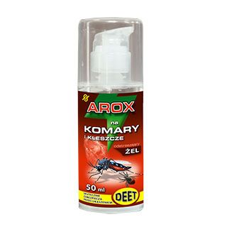 Żel DEET na komary i kleszcze - Arox - 50 ml