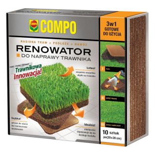 Renowator do naprawy trawnika - łatwy, szybki, skuteczny - Compo - 10 szt.