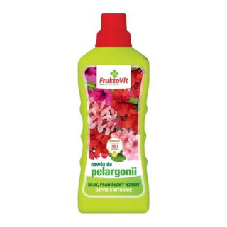 Nawóz mineralny do pelargonii - Fruktovit - 1 litr