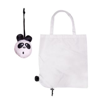 Składana torba na zakupy - 43 x 42 cm - panda