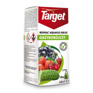 Rovral Aquaflo 500 SC - do zaprawiania cebul, na choroby grzybowe - Target - 50 ml
