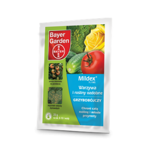 Bayer Mildex 71,1 WG - środek grzybobójczy w uprawie warzyw i ozdobnych - 20 g