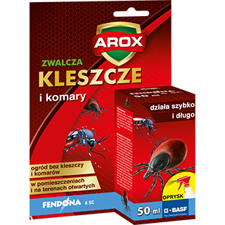 Fendona 6 SC - zwalcza kleszcze i komary - Arox - 10 ml