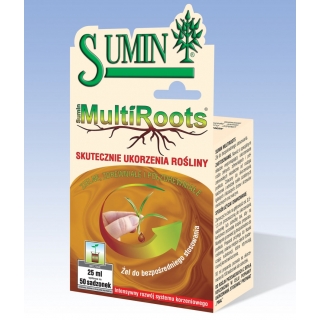 Multiroots - wydajny nawóz w żelu wspomagający ukorzenianie - Sumin - 25 ml