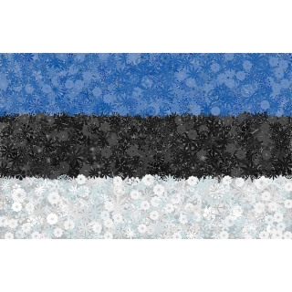 Estońska flaga - zestaw 3 odmian nasion kwiatów