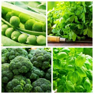 Warzywa do uprawy współrzędnej - Zestaw 2 - 4 gatunki nasion