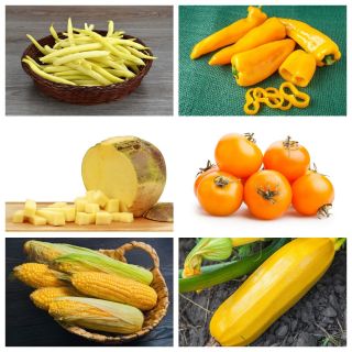 Warzywa żółte - zestaw 6 gatunków nasion