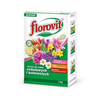 Nawóz do roślin cebulowych i bulwiastych - długie i obfite kwitnienie - Florovit - 1 kg