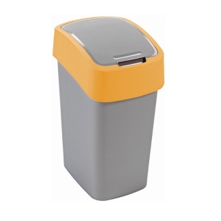 Kosz do sortowania śmieci Flip Bin - 25 litrów - żółty