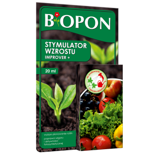Improver+ - stymulator wzrostu roślin - do wszystkich roślin - Biopon - 20 ml