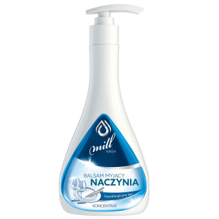 Balsam do mycia naczyń - skutecznie usuwa zabrudzenia - hipoalergiczny len - Mill Clean - 555 ml
