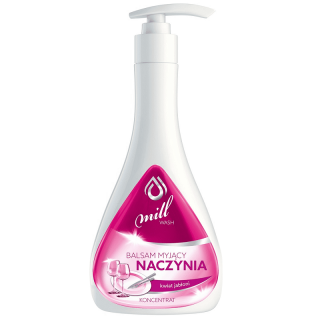 Balsam do mycia naczyń - skutecznie usuwa zabrudzenia - kwiat jabłoni - Mill Clean - 555 ml