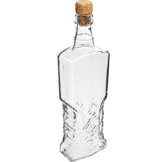 Butelka Kredensowa z korkiem - 500 ml