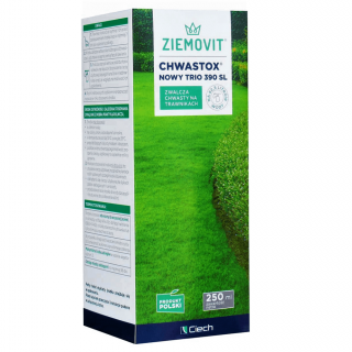 Chwastox Trio 390 SL - zwalcza chwasty na trawnikach - Ziemovit - 250 ml