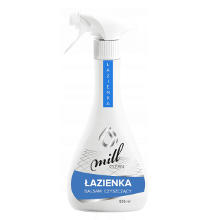 Balsam czyszczący do łazienki - myje i pielęgnuje wszystkie powierzchnie zmywalne - Mill Clean - 555 ml