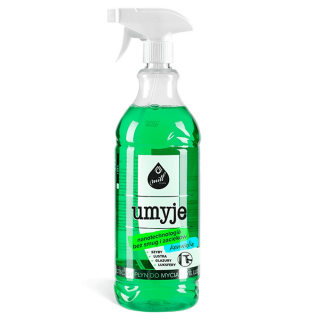 Umyje - skuteczny płyn do mycia szyb, luster, glazury i luksferów - nie zostawia smug - zapach konwalii - Mill Clean - 1,22 l