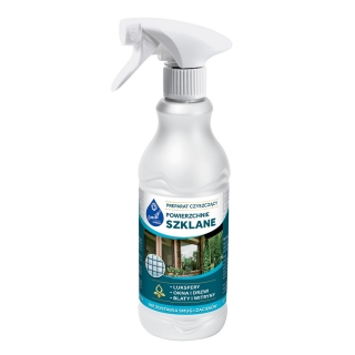 Preparat czyszczący powierzchnie szklane - luksfery, okna, drzwi - nie zostawia smug - Mill Clean - 555 ml
