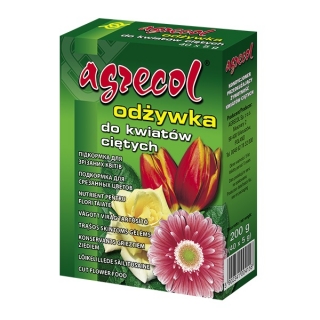 Odżywka do przedłużania trwałości kwiatów ciętych - 1 saszetka - Agrecol