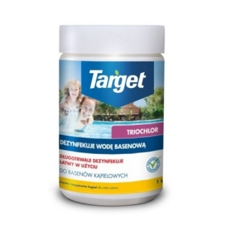 Chlor Trio - tabletki do dezynfekcji wody w basenie - Target - 1 kg