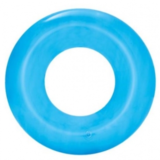 Koło plażowe dmuchane - niebieski - 51 cm