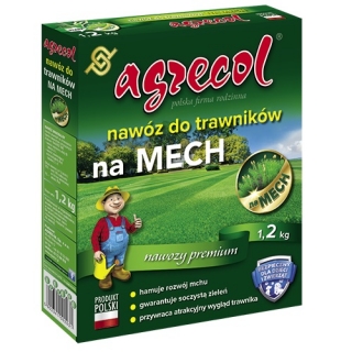 Nawóz do trawników - zwalcza mech - Agrecol - 5 kg