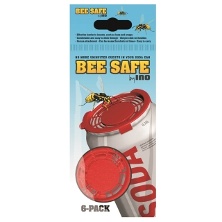 Przykrywka do puszek chroniąca przed owadami Bee Safe - 6 szt.