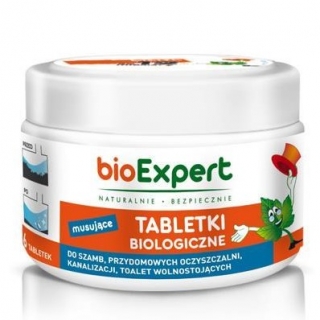 Tabletki biologiczne do szamb i kanalizacji - BioExpert - 6 sztuk (na 3 miesiące)