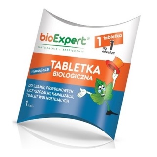 Tabletki do szamb i kanalizacji - BioExpert - 1 szt.