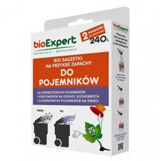 Saszetki antyodorowe do pojemników na odpadki - BioExpert - 2 saszetki